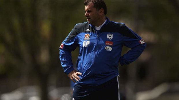 Man to impress: Socceroos coach Ange Postecoglou.