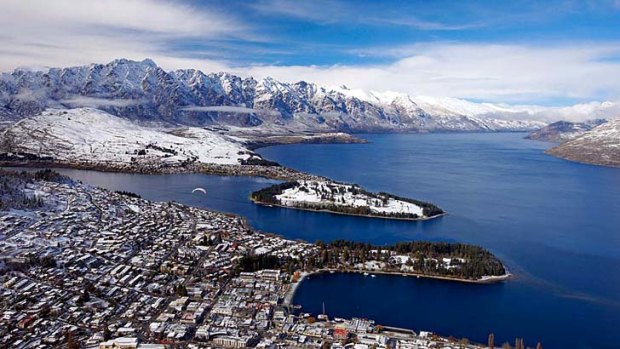 Queenstown, New Zealand. You forget, sometimes, just how beautiful this town is.