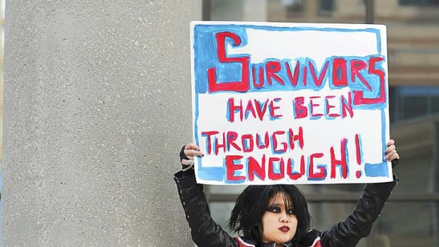 Carmen Chan takes part  in Slutwalk in Toronto.