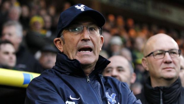 Pre-season departure: Former Crystal Palace manager Tony Pulis.
