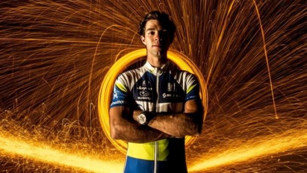 Canberra's Michael Matthews has powered away to win the third stage of the Tour of Basque Country in Spain.