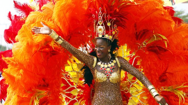 Samba schools kick off Carnivale celebrations in Sao Paulo, Brazil.