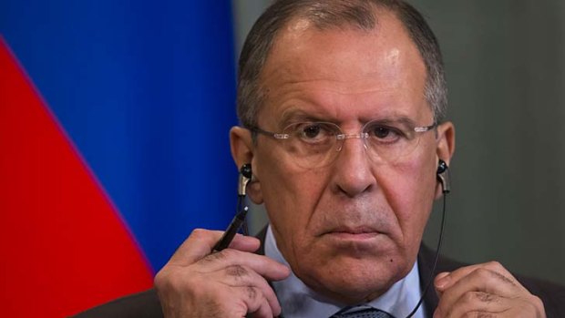 Has not accepted Foreign Minister Julie Bishop's requests for a telephone conversation: Russian Foreign Minister Sergey Lavrov.