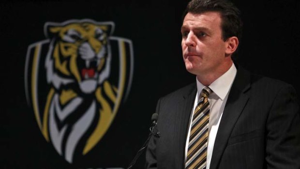 'When you lose games there's a lot of hostility and vitriol' says Richmond CEO Brendon Gale.