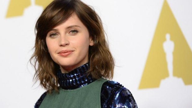 Following in Princess Leia's footsteps: British actress Felicity Jones is the only confirmed actor signed on for Disney's new Star Wars film, <em>Rogue One</em>.