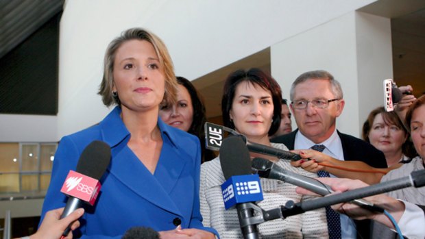 Kristina Keneally and Carmel Tebbutt are the first all-woman leadership team in Australian politics, but Keneally's premiership is already under attack.