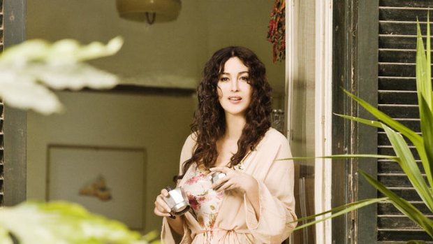 No fear ... Monica Bellucci in <i>The Ages of Love</i>.