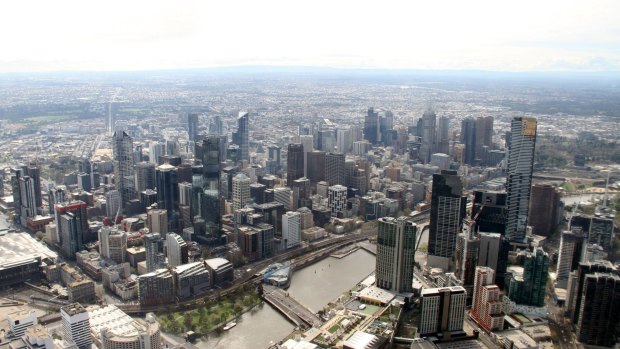In Melbourne, the predicted 5 per cent growth is also a slowdown, but less of a fall given that city's more-modest 11.5 per cent increase in house prices over the past year. 
