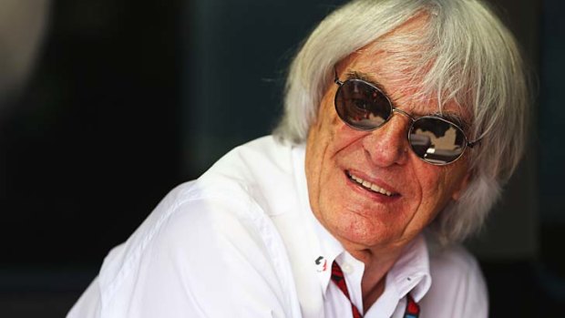 Passionate: British billionaire Bernie Ecclestone.