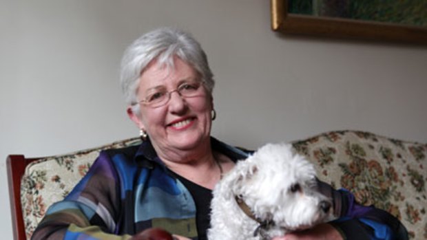 Enough is enough ... Lucille McKenna at her home in Haberfield yesterday.