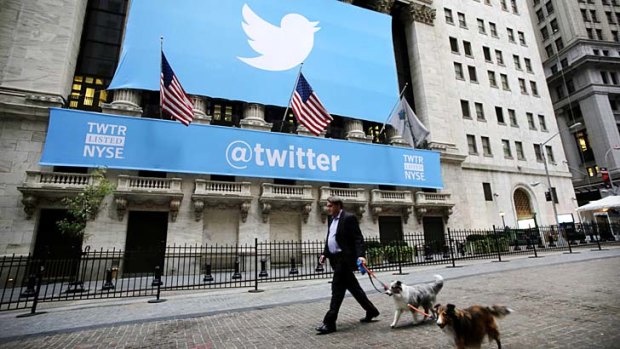 Twitter frenzy: The social network made its market debut.