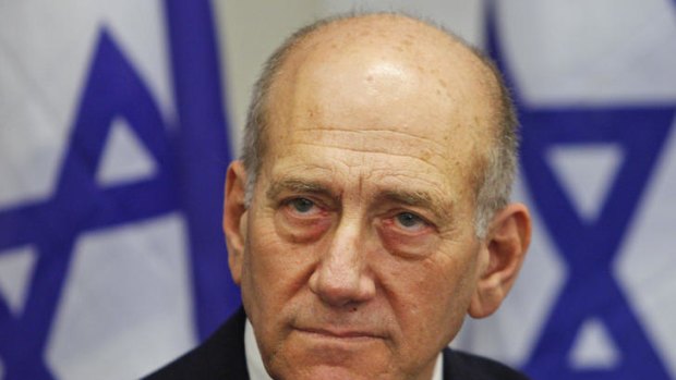 Former Israeli Prime Minister Ehud Olmert.