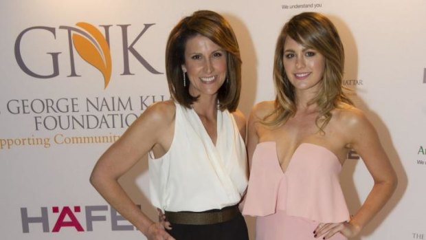 Natalie Barr & Jesinta Campbell at George Naim Khattar Foundation's 4th Annual Charity Gala all about love.