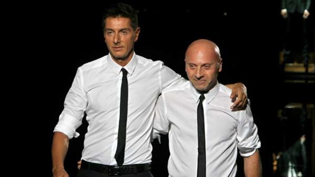 Domenico Dolce, left, and Stefano Gabbana.