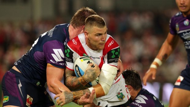 Centre of attention: Josh Dugan