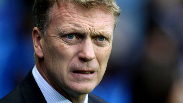 Troubling times: Manchester United manager David Moyes.