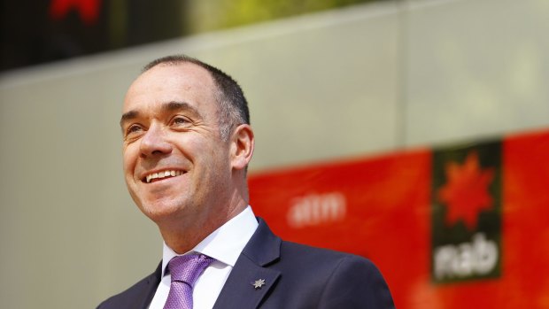 NAB chief executive Andrew Thorburn: Hats off for smart PR by throwing in a "special" for first-home buyers. 