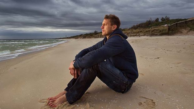 Marching on: Sean Dempster is feeling good.