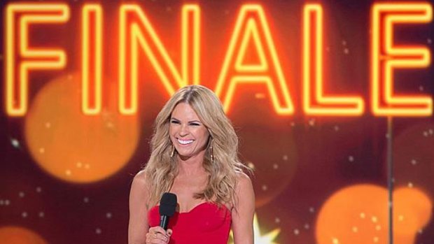 Sonia Kruger hosts the finale of Big Brother.