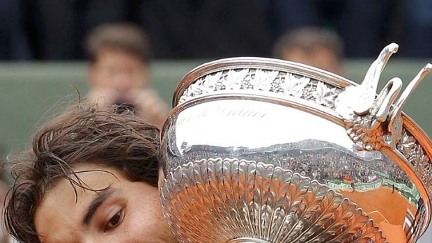 Rafael Nadal ... has now won seven French Open titles.