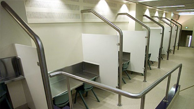 Ausralia's first medically supervised heroin injection room in Sydney's Kings Cross.