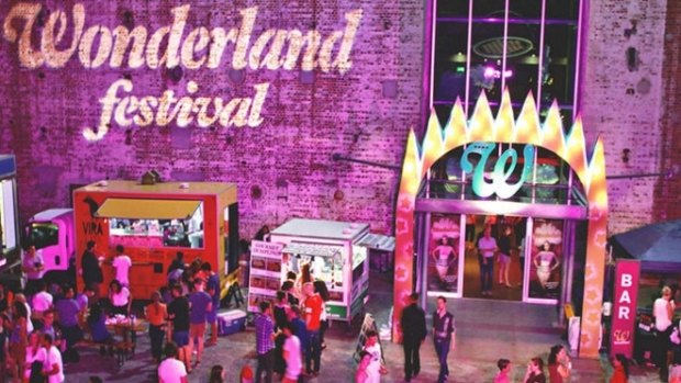 3 nights of special treasure markets add to the colourful carnival scene of circus tents, vaudeville shows, food markets and street performers as part of the Wonderland festival at the Powerhouse... 