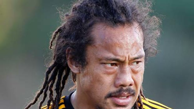 Former All Blacks captain Tana Umaga will play for the Chiefs against the Brumbies.