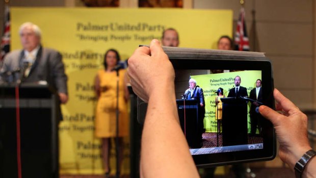 Palmer United Party: reason for cautious optimism.