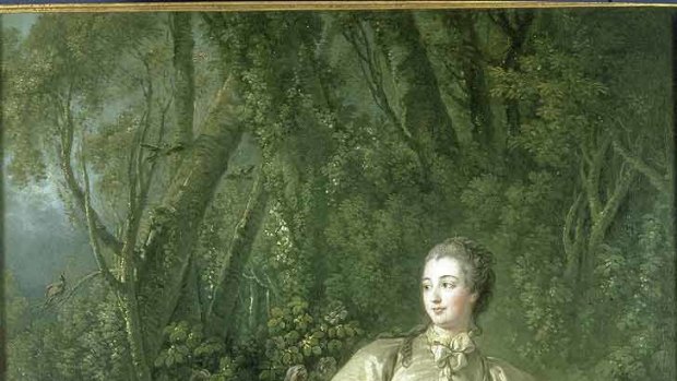 A painting of Jean-Antoinette Poisson.