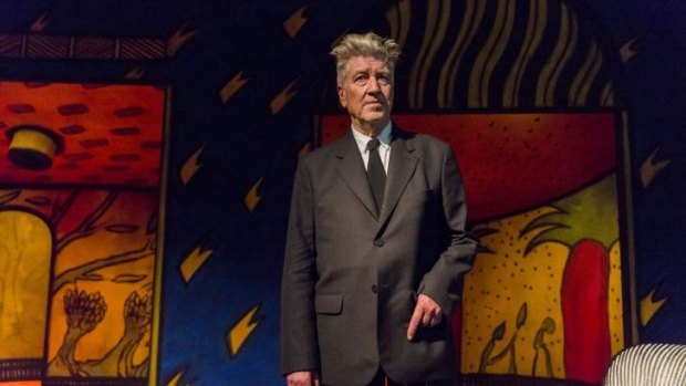 Artist David Lynch at the opening of his exhibition: Between Two Worlds at Gallery of Modern Art (GOMA) on March 13, 2015 in Brisbane, Australia.