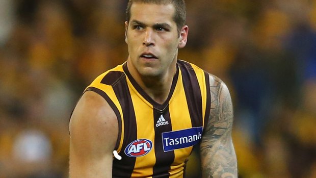Sydney-bound - but not in the way we thought: Hawthorn champion Lance Franklin.