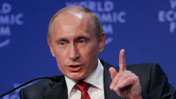 Preparing countermeasures: Russian President Vladimir Putin 