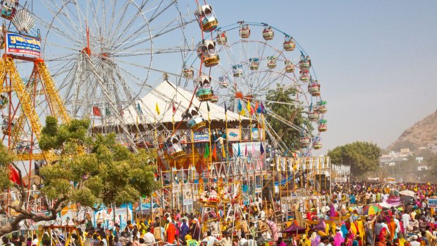 Camel Fair in Pushkar, India. 