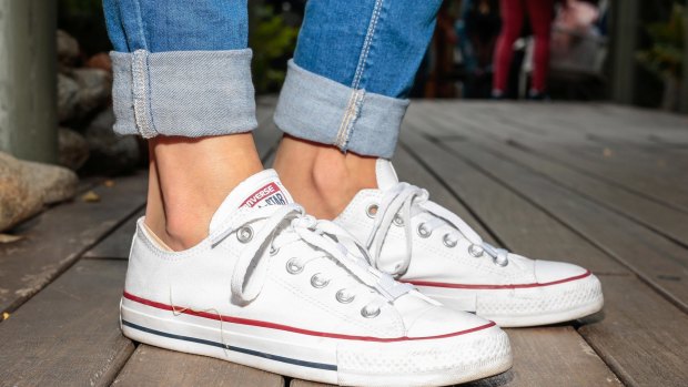 How to keep your white sneakers looking white