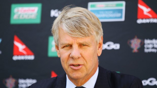 Supporter: Waratahs chairman Roger Davis says the Super Rugby cull may benefit NSW.