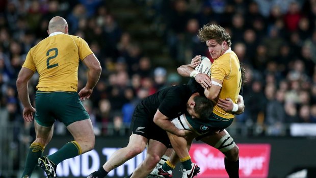 Tough task: The Wallabies will need to defy history to stop the All Blacks at Eden Park.
