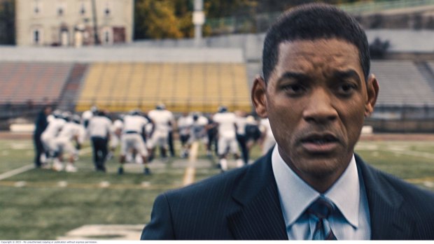 Will Smith plays neuropathologist Dr Bennet Omalu who discovered a football-related brain trauma, CTE.