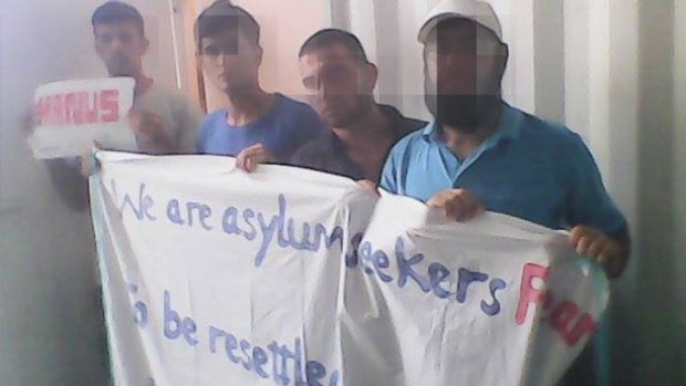 Manus Island asylum seekers have said it is unsafe for them to be settled on PNG.