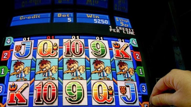 Fine line ... Tony Abbott's gambling policy will attempt to target poker machine addicts for counselliing and education as well as potentially introducing voluntary precommitment.