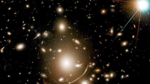 Dark matter amid elliptical galaxies.