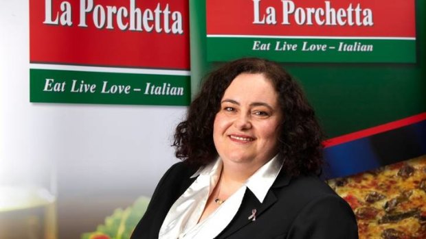 La Porchetta chief executive Sara Pantaleo.