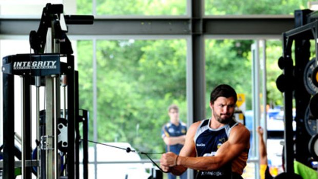 Lucky 13 ... Adam Ashley-Cooper hopes his form for the Wallabies will help will help him secure the outside-centre spot for the Brumbies this year.