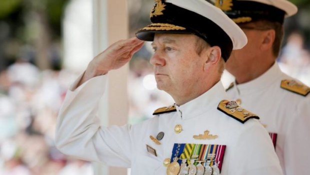 A co-author of the Pentagon report: Australian Rear Admiral James Goldrick.