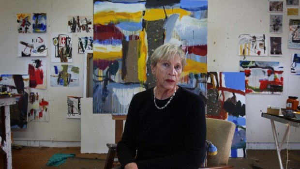 "I try to work every day. It's a pattern you have to stick to" ... Ann Thomson.