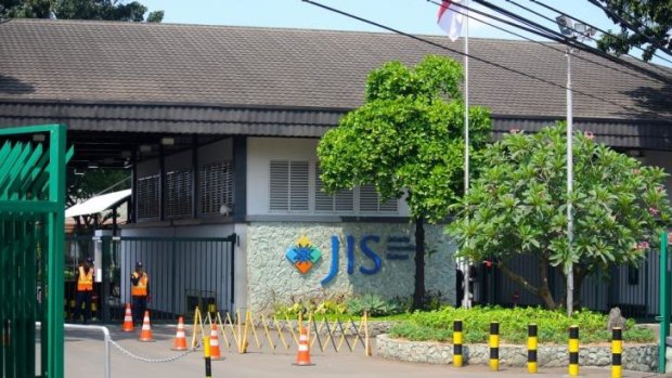 Bizarre details in the child sex allegations against two teachers are emerging  ... pictured, the prestigious Jakarta International School.