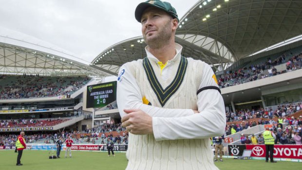 Michael Clarke says Australia are keeping their feet on the ground.