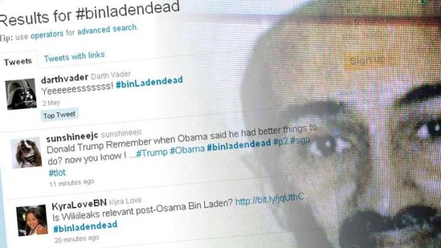 Bin Laden's death triggered a record avalanche of tweets.