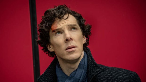 Detective: Benedict Cumberbatch in Sherlock.