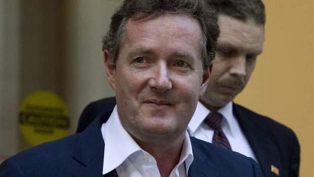 Piers Morgan ... wants greater gun control in the US.