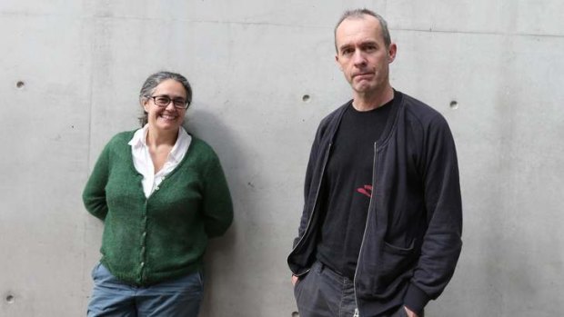 Different world: Visual artist Tacita Dean and actor Stephen Dillane.